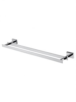 WONZON & WOGHAND Полотенцедержатель двойной FLAT, Хром (WW-9711-60CM) WW-9711-60CM