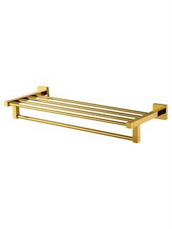 WONZON & WOGHAND Полотенцедержатель с полкой POLO, Темное золото (WW-8981-DG) WW-8981-DG