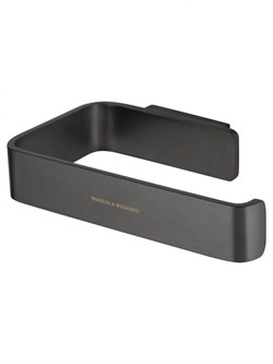 WONZON & WOGHAND Держатель для туалетной бумаги без крышки LOTTE, Темный графит (WW-8316-BGM) WW-8316-BGM