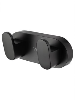 WONZON & WOGHAND Двойной крючок для ванной CARBON, Черный (WW-7725) WW-7725