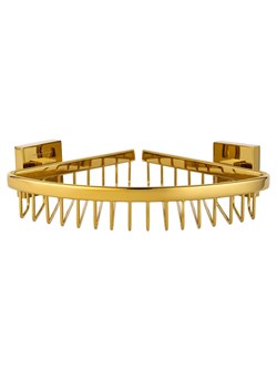 WONZON & WOGHAND Полка для ванной угловая POLO, Темное золото (WW-8944-DG) WW-8944-DG