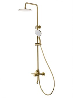 WONZON & WOGHAND Душевая система CLICK, Брашированное золото (WW-N3S962-BG) WW-N3S962-BG