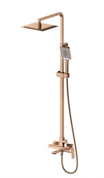 WONZON & WOGHAND Душевая система DIAMOND, Брашированное розовое золото (WW-88739011-BRG) WW-88739011-BRG