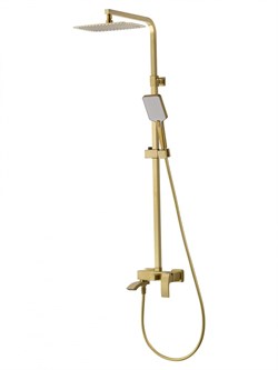WONZON & WOGHAND Душевая система FIT, Брашированное золото (WW-88739009-BG) WW-88739009-BG