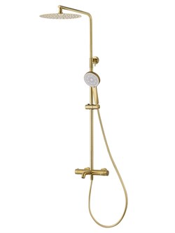 WONZON & WOGHAND Душевая система STICK, Брашированное золото (WW-88739017-BG) WW-88739017-BG
