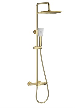 WONZON & WOGHAND Душевая система , Брашированное золото (WW-AE33110-BG) WW-AE33110-BG