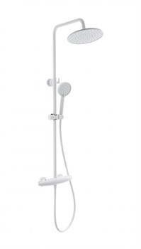 WONZON & WOGHAND Душевая система с термостатом CAPSULE, Белый матовый (WW-B3031-A-MW) WW-B3031-A-MW