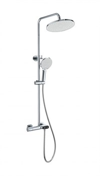 WONZON & WOGHAND Душевая система с термостатом MUSE Corno , Хром (WW-B2091-A-CR) WW-B2091-A-CR