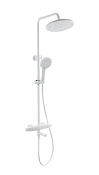 WONZON & WOGHAND Душевая система с термостатом NEO, Белый матовый (WW-B3035-A2-MW) WW-B3035-A2-MW