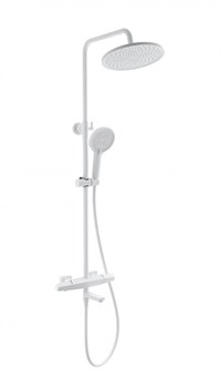 WONZON & WOGHAND Душевая система с термостатом NEO, Белый матовый (WW-B3046-A1-MW) WW-B3046-A1-MW