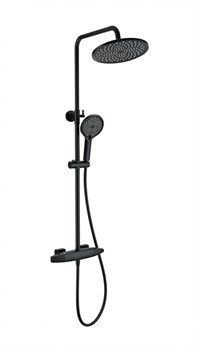 WONZON & WOGHAND Душевая система с термостатом NEO, Черный матовый (WW-B3035-A1-MB) WW-B3035-A1-MB