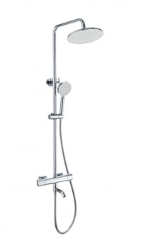 WONZON & WOGHAND Душевая система с термостатом STAY 1, Хром (WW-B3051-A1-CR) WW-B3051-A1-CR