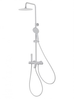 WONZON & WOGHAND Душевая система с термостатом The ONE, Белый матовый (WW-B3094-MW) WW-B3094-MW