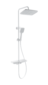 WONZON & WOGHAND Душевая система с термостатом ThermoKlick, Белый матовый (WW-B3098-A-MW) WW-B3098-A-MW