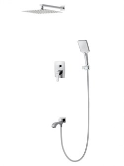 WONZON & WOGHAND Душевая система встраиваемая FLEX, Хром (WW-88939072-CR) WW-88939072-CR