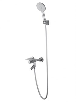 WONZON & WOGHAND Смеситель для ванны с душем CLICK, Хром (WW-FE05L221-CR) WW-FE05L221-CR