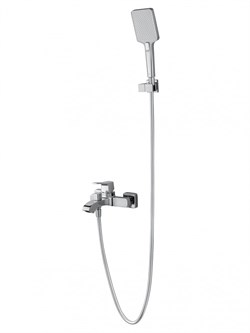WONZON & WOGHAND Смеситель для ванны с душем FLEX, Хром (WW-88037072-CR) WW-88037072-CR