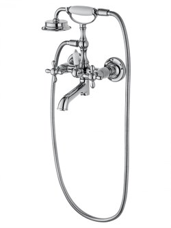 WONZON & WOGHAND Смеситель для ванны с душем RETRO, Хром (WW-88639020-CR) WW-88639020-CR