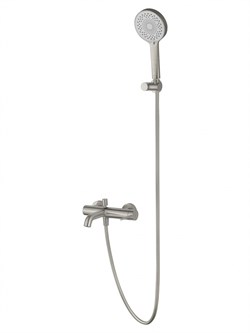 WONZON & WOGHAND Смеситель для ванны с душем STICK, Брашированный никель (WW-88639017-BN) WW-88639017-BN