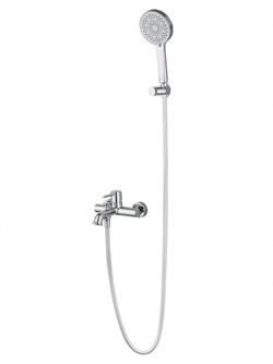 WONZON & WOGHAND Смеситель для ванны с душем TOR, Хром (WW-88037073-CR) WW-88037073-CR