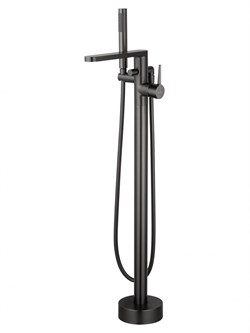 WONZON & WOGHAND Смеситель для ванны напольного монтажа STICK, Темный графит (WW-88649901-BGM) WW-88649901-BGM