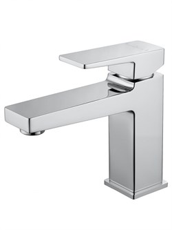 WONZON & WOGHAND Смеситель для раковины CUBE 2.0, Хром (WW-88018068-CR) WW-88018068-CR