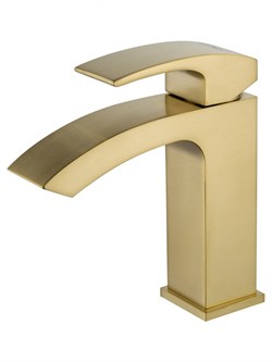 WONZON & WOGHAND Смеситель для раковины FIT, Брашированное золото (WW-88139009-BG) WW-88139009-BG