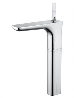 WONZON & WOGHAND Смеситель для раковины высокий SHARK, Хром (WW-48B1104-CR) WW-48B1104-CR