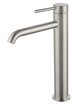 WONZON & WOGHAND Смеситель для раковины высокий STICK, Брашированный никель (WW-88239017-BN) WW-88239017-BN