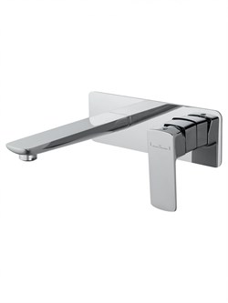 WONZON & WOGHAND Смеситель для раковины встраиваемый EDGE, Хром (WW-88869003-CR) WW-88869003-CR