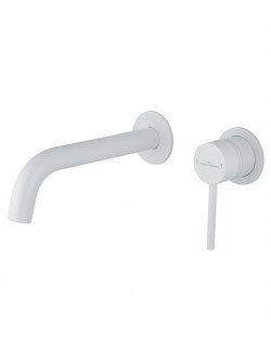 WONZON & WOGHAND Смеситель для раковины встраиваемый STICK, Белый матовый (WW-88869017-MW) WW-88869017-MW