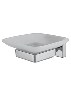 WONZON & WOGHAND Мыльница с держателем FLAT, Хром (WW-9722) WW-9722