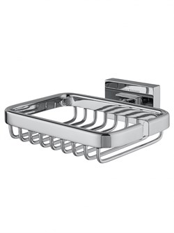 WONZON & WOGHAND Мыльница с держателем FLAT, Хром (WW-9724) WW-9724