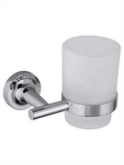WONZON & WOGHAND Стакан для зубных щеток с держателем SIMPLE, Хром (WW-6521) WW-6521