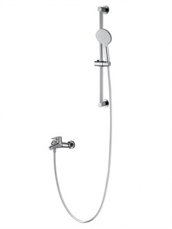 WONZON & WOGHAND Смеситель для ванны с душевым гарнитуром ALFA, Хром (WW-AE3205-CR) WW-AE3205-CR