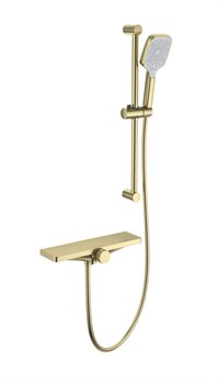 WONZON & WOGHAND Смеситель для душа Onix, Брашированное золото (WW-B2551-A-BG) WW-B2551-A-BG