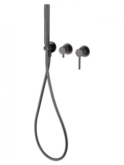 WONZON & WOGHAND Смеситель для душевой системы встраиваемый STICK, Темный графит (WW-838017-BGM) WW-838017-BGM
