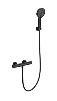 WONZON & WOGHAND Смеситель для душа с термостатом INN1, Черный матовый (WW-B3013-A-MB) WW-B3013-A-MB