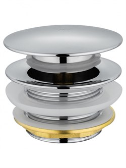 WONZON & WOGHAND Донный клапан для ванны 1 1/2 , Хром (WW-SS105-CR) WW-SS105-CR