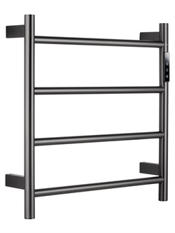 WONZON & WOGHAND Полотенцесушитель электрический BONN, Темный графит (WW-AL404-GM) WW-AL404-GM