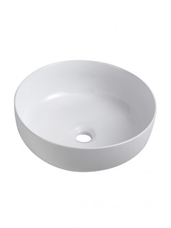 WONZON & WOGHAND Накладная раковина круглая ERIE, белый глянцевый (WW-RN4076-GW) WW-RN4076-GW
