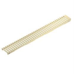 WONZON & WOGHAND Решетка для душевого трапа 60 см , Брашированное золото (WW-651600L-BG) WW-651600L-BG