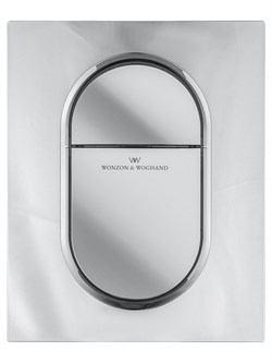 WONZON & WOGHAND Кнопка смыва для инсталляции пневматическая , Хром (WW-IB257-CR) WW-IB257-CR