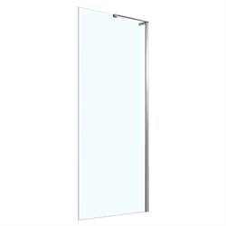 AZARIO Душевая перегородка Кронос 100х200 AZ-6310-100-CH-CL цвет хром AZ-6310-100-CH-CL