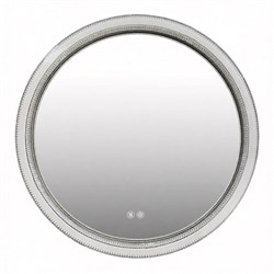 AZARIO Зеркало с подсветкой в ванную Грей 600х600х50 АZ-LED010125 цвет серый матовый АZ-LED010125