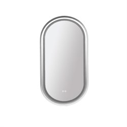 AZARIO Зеркало с подсветкой в ванную Блейк 1000х500х50 АZ-LED011325 цвет белый матовый АZ-LED011325