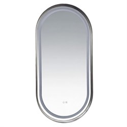 AZARIO Зеркало с подсветкой в ванную Блейк 1000х500х50 АZ-LED011425 цвет хром глянцевый AZ-LED011425