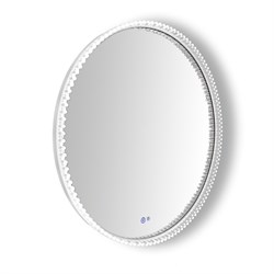 AZARIO Зеркало с подсветкой в ванную Лайвли 800х800х55 АZ-LED012125 цвет белый матовый АZ-LED012125