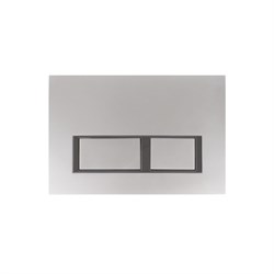 IDDIS Клавиша смыва, универсальная, матовый хром, Юнификс (Unifix), 009, UNIS9MCi77 UNIS9MCi77