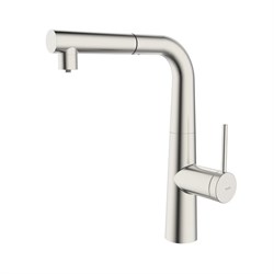 IDDIS PURBNPFi05N, Смеситель для кухни с фильтром и выдвижным изливом, сатин, Пьюр (Pure), ID PURBNPFi05N